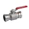 Quickfitting 1in Push-to-Connect x 1in Push-to-Connect Stainless Steel Full Port Ball Valve SS932R - alternate 2